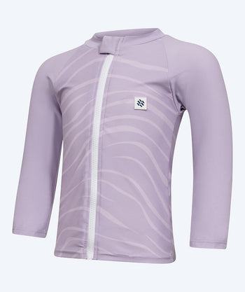 Watery UV Shirt für Kinder - Fjord Langarm Rashguard - Lila