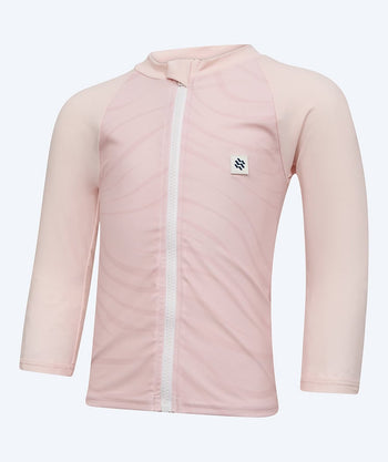 Watery UV Shirt für Kinder - Fjord Langarm Rashguard - Rosa