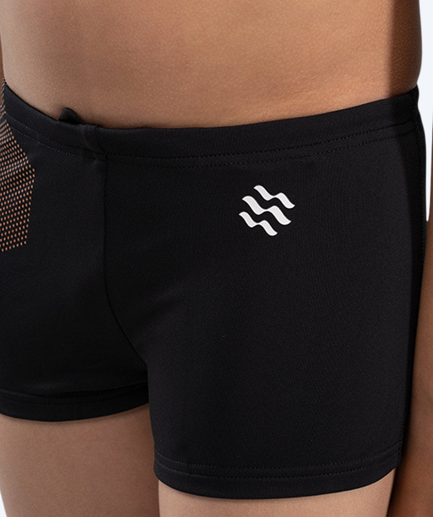Watery Badehose für Jungen - Flaming Vegas Eco - Orange Corner