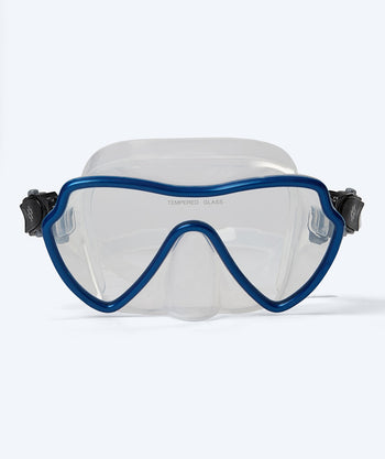Watery Tauchmaske für Erwachsene (Ab 15 Jahren) - Fraser - Blau/klar