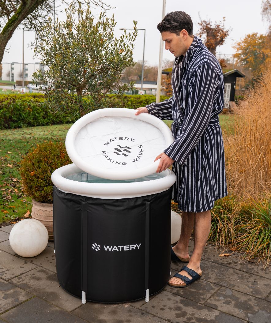 Watery aufblasbares Eisbad - Hero - Schwarz