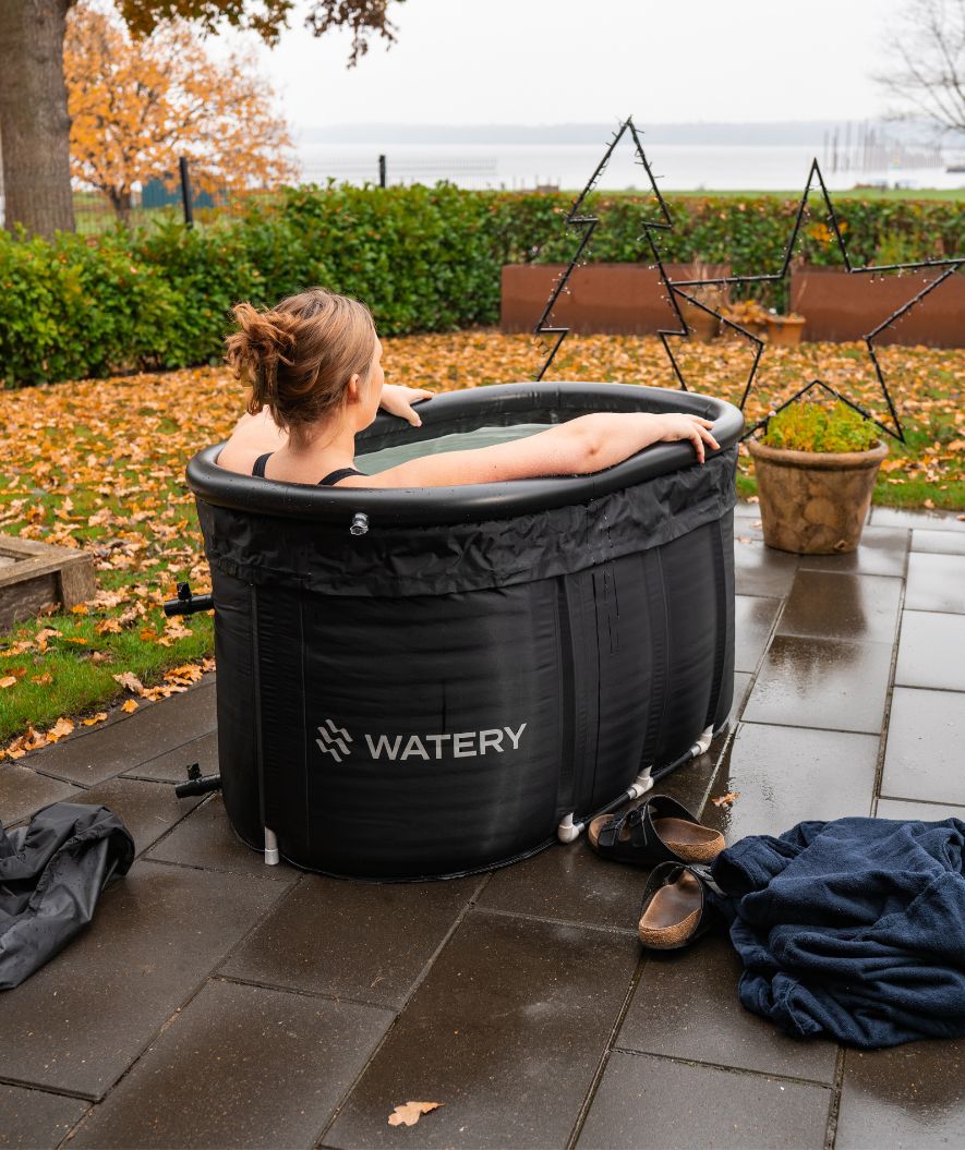 Watery aufblasbare Eiswanne - Hero Max - Schwarz