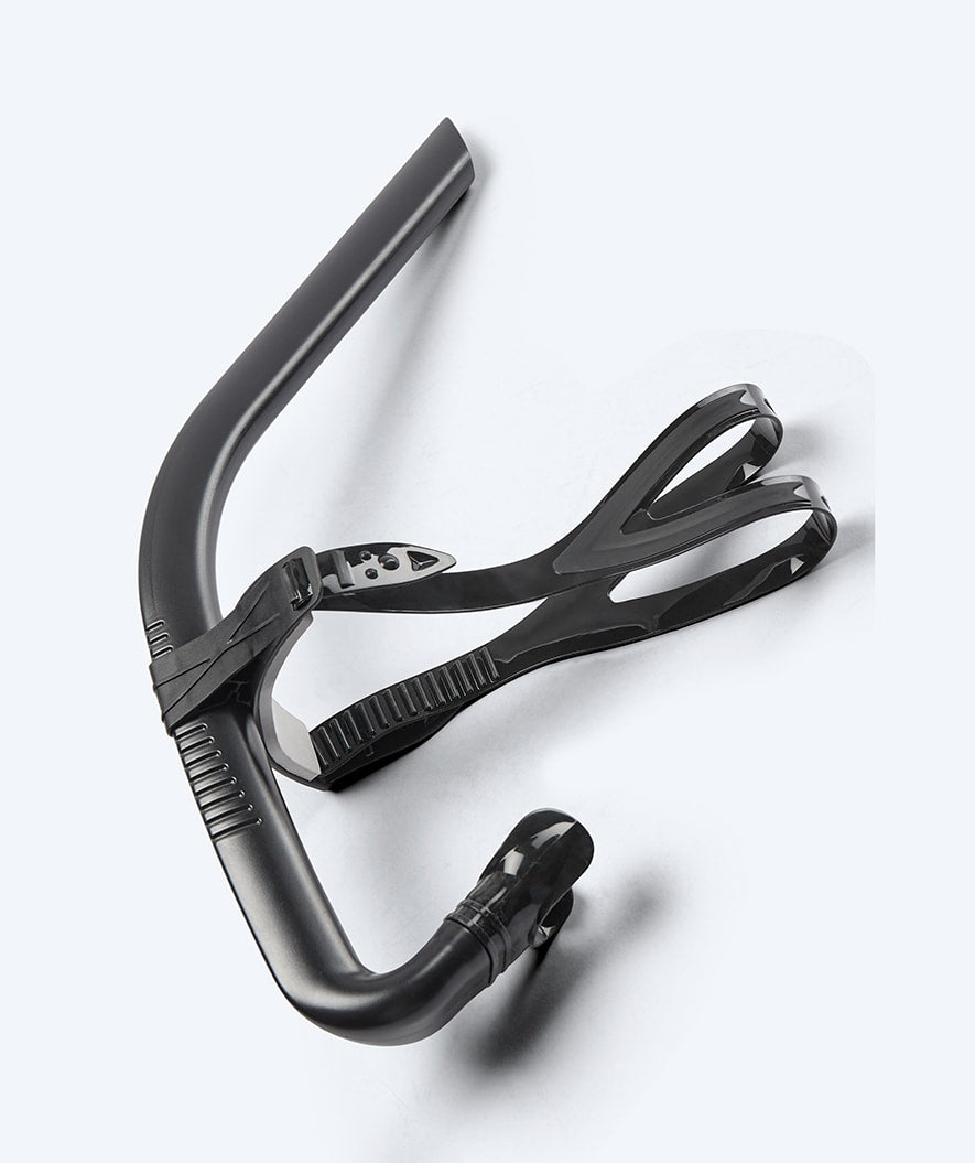 Watery Centerschnorchel für Erwachsene (Ab 16 Jahren) - Hydrolite - Schwarz