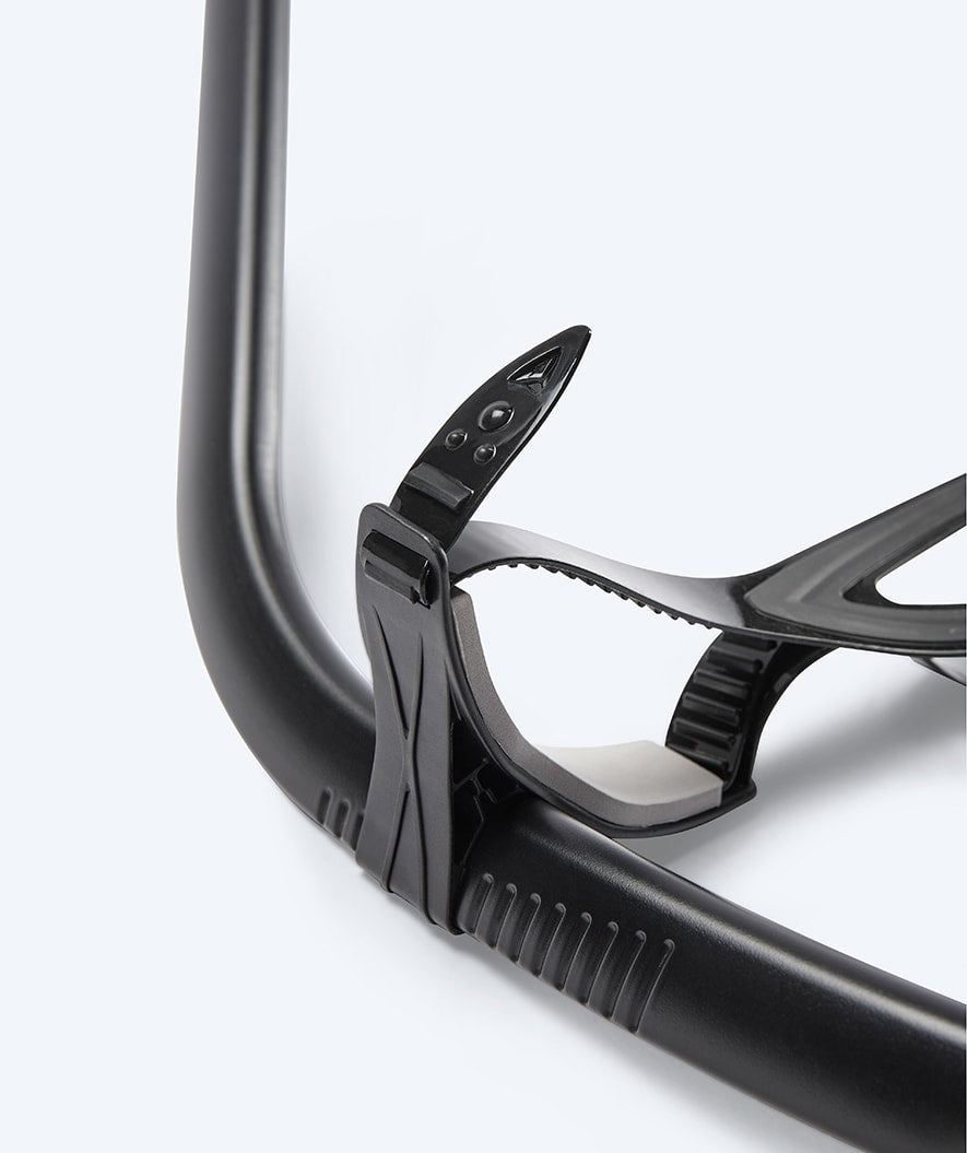 Watery Centerschnorchel für Erwachsene (Ab 16 Jahren) - Hydrolite - Schwarz