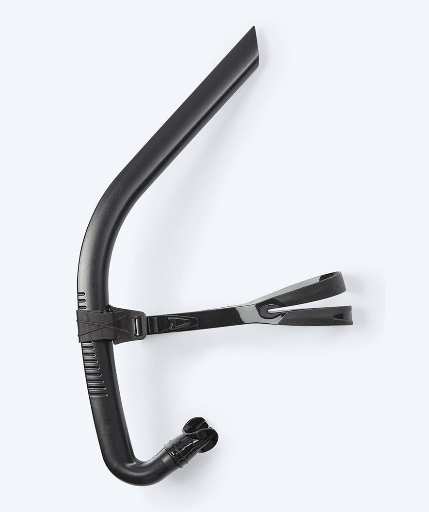 Watery Centerschnorchel für Junior (10-16) - Hydrolite - Schwarz