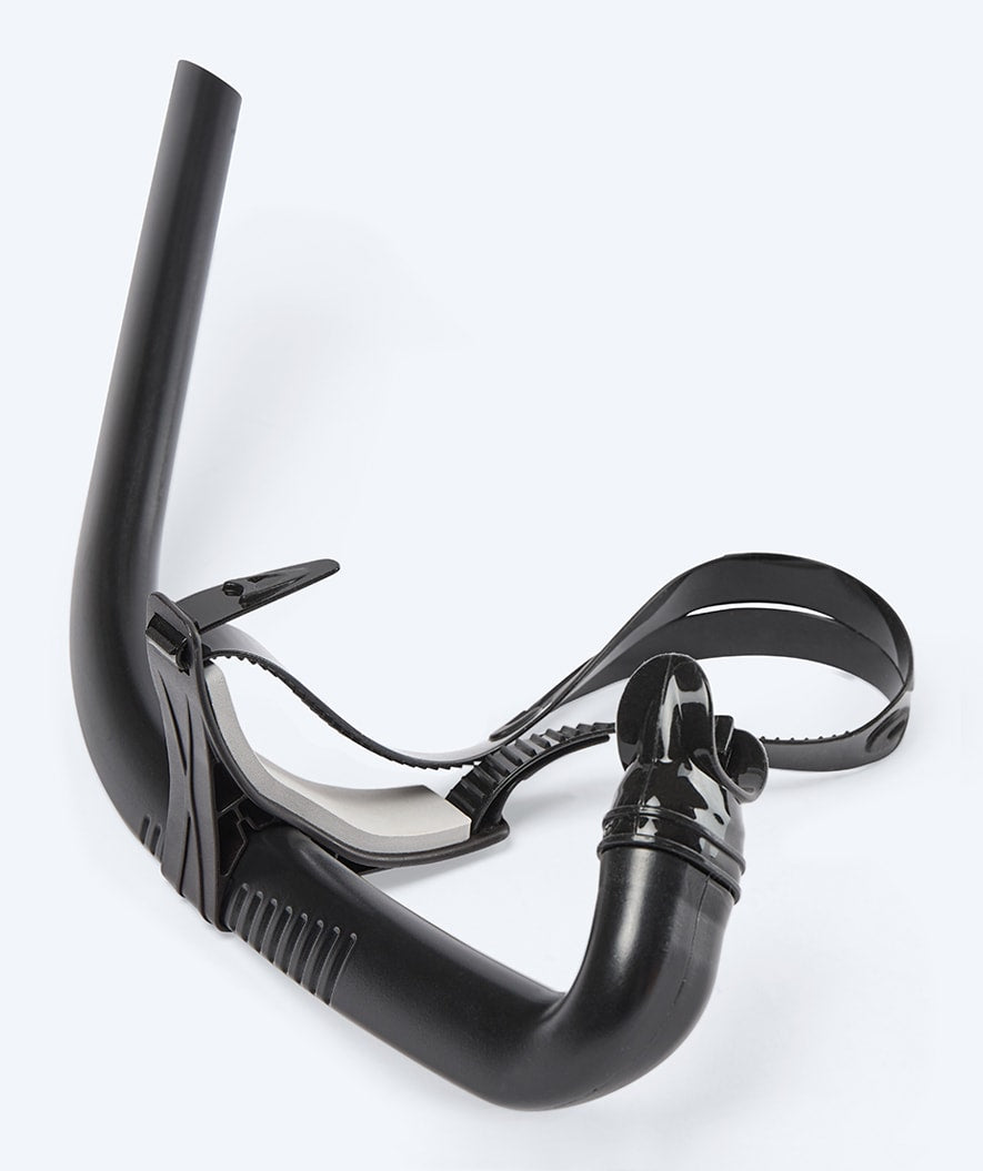 Watery Centerschnorchel für Junior (10-16) - Hydrolite - Schwarz