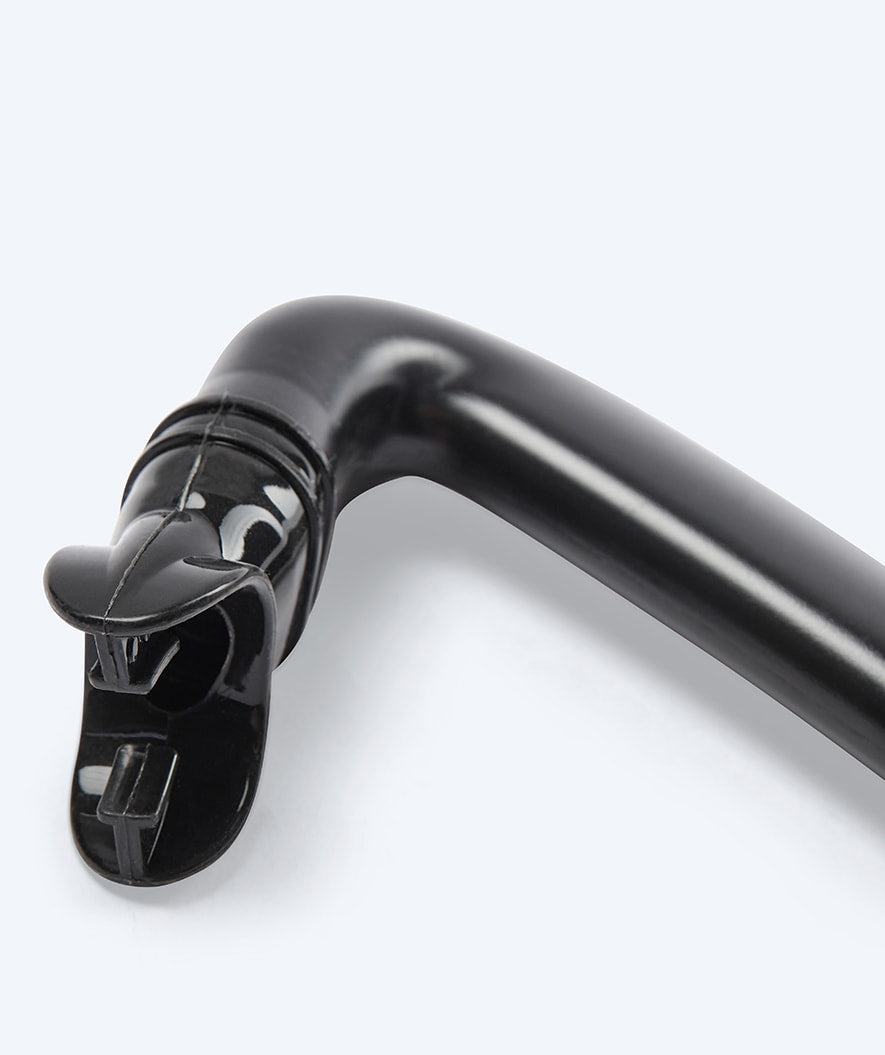 Watery Centerschnorchel für Junior (10-16) - Hydrolite - Schwarz