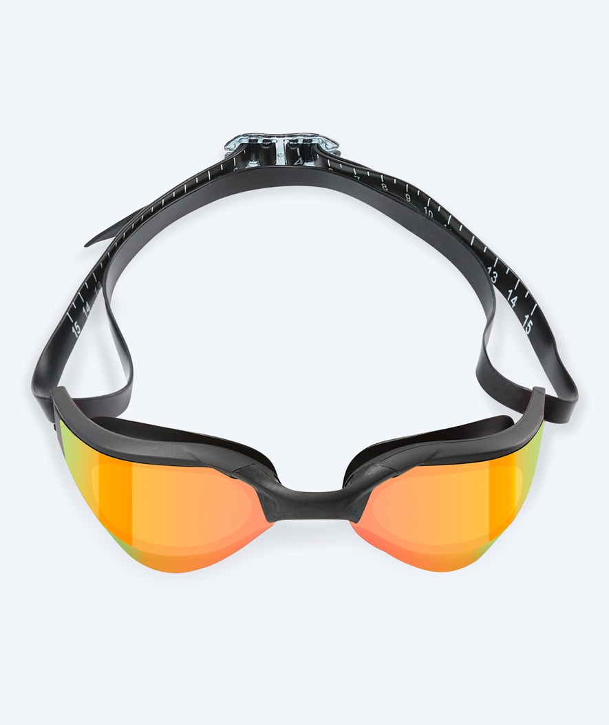 Watery Schwimmbrille - Instinct Ultra Mirror - Schwarz/gold