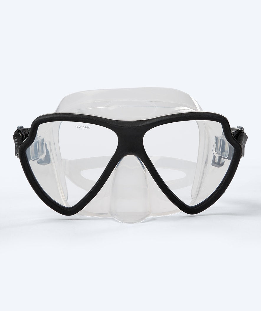 Watery Tauchmaske für Erwachsene (Ab 15 Jahren) - Itzel - Schwarz