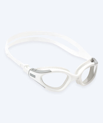 Watery Schwimmbrille für Freizeitschwimmer - Kelvin Active - Weiß/Klar