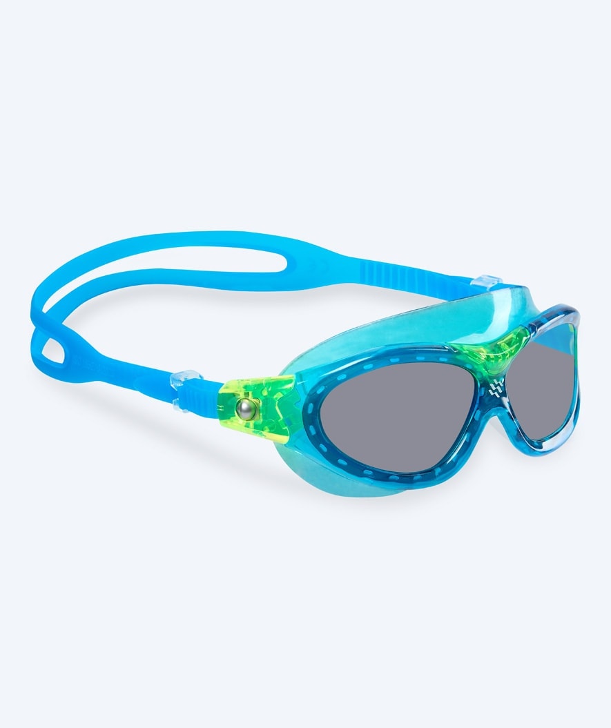 Watery Schwimmbrille für Kinder - Mantis 2.0 - Blau/smoke