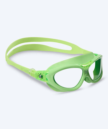 Watery Schwimmbrille für Kinder - Mantis 2.0 - Hellgrün/Klar