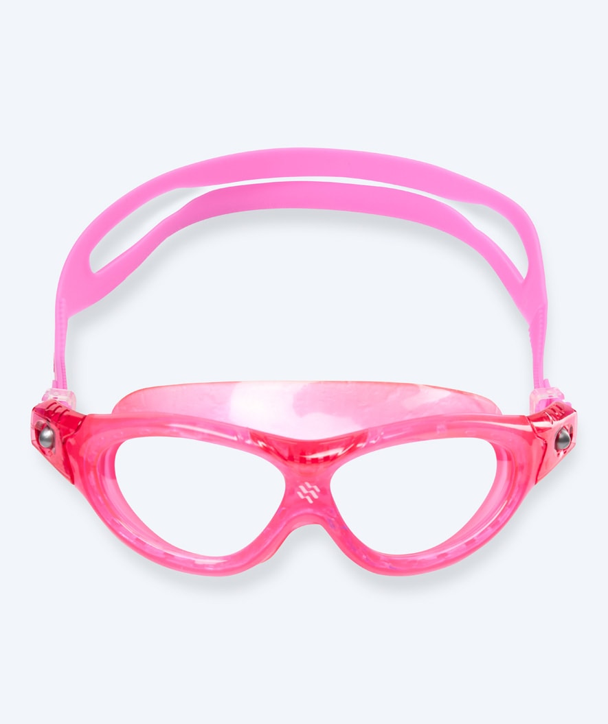 Watery Schwimmbrille für Kinder - Mantis 2.0 - Atlantic Rosa/klar