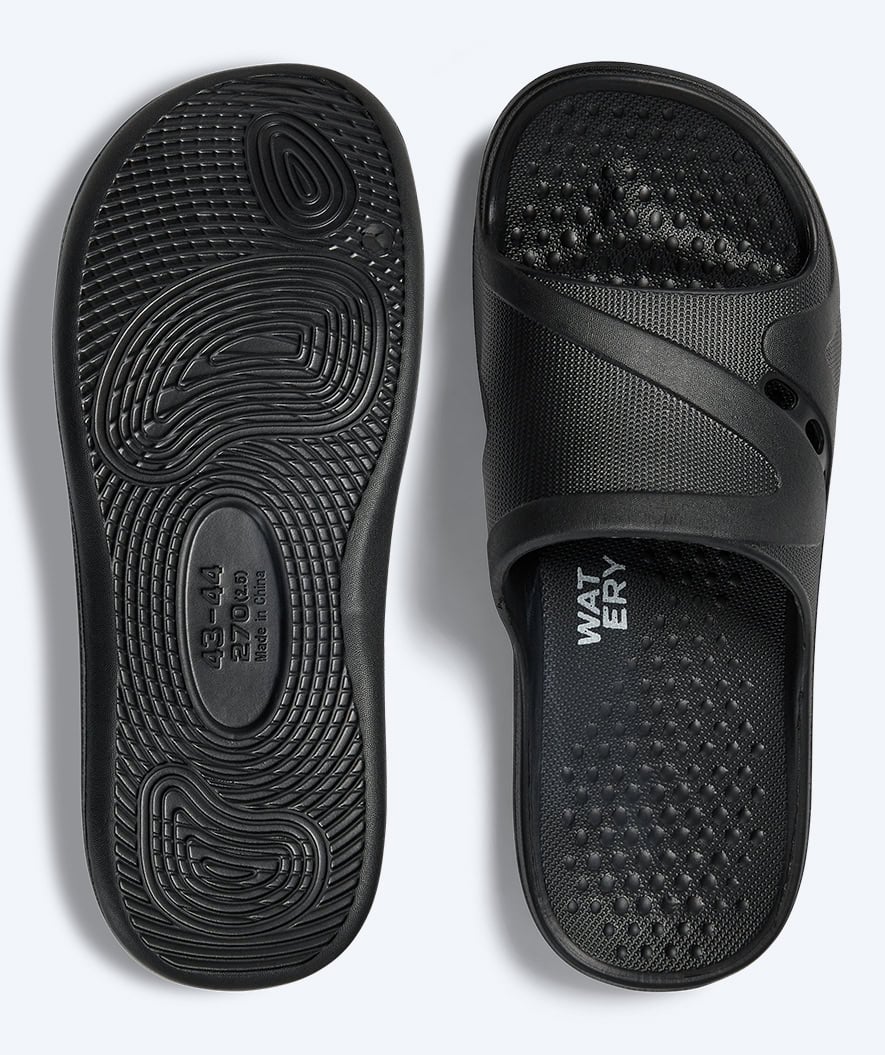 Watery Badeschuhe für Erwachsene - Marina - Schwarz