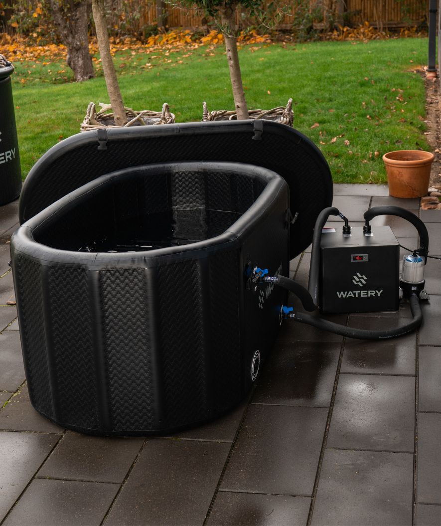 Watery aufblasbare Eiswanne - Master - Schwarz