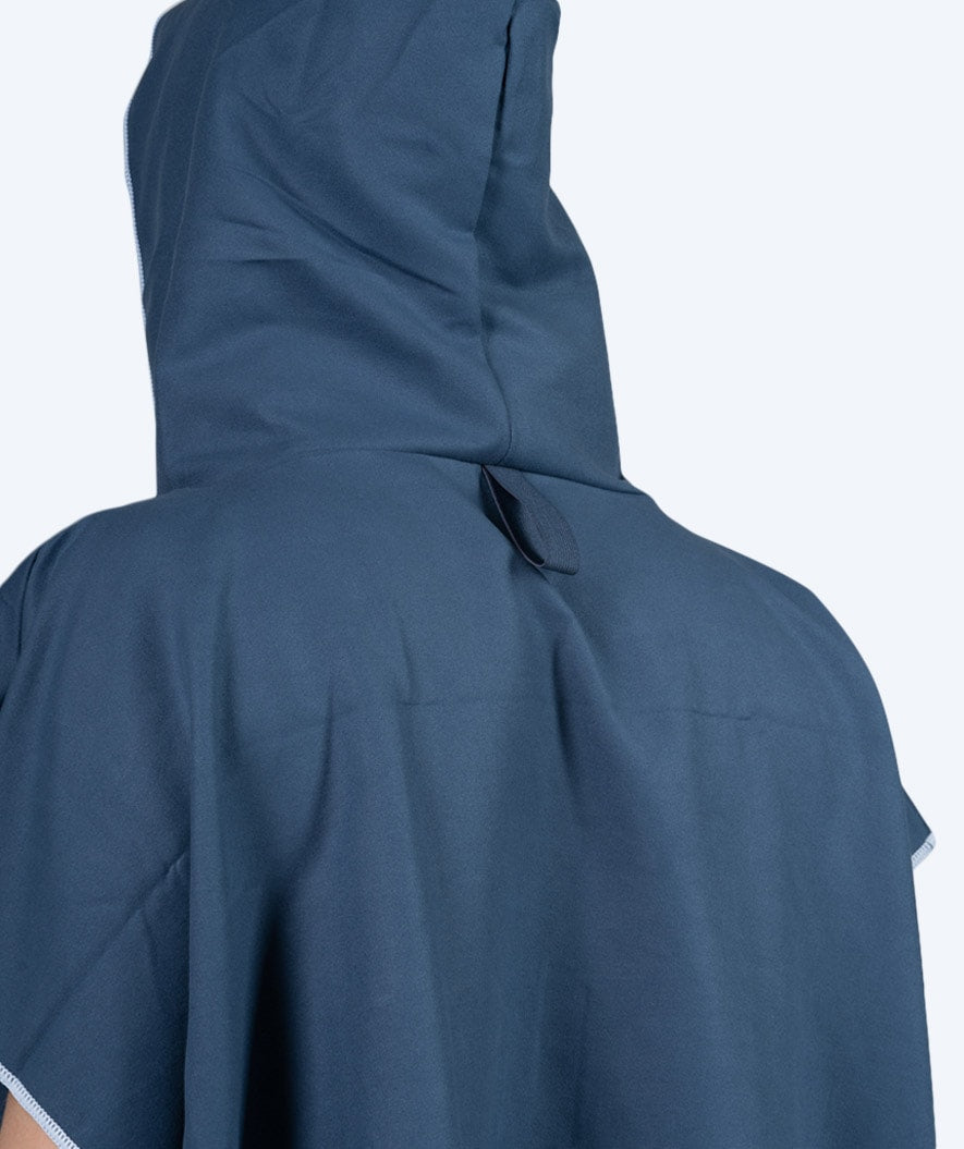 Watery Badeponcho für Erwachsene - Mikrofaser - Dunkelblau
