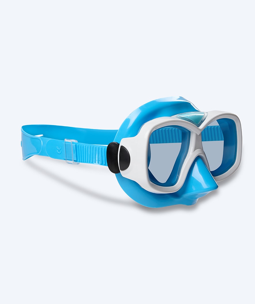 Watery Tauchmaske für Junior (8-15) - Misu - Blau/weiß