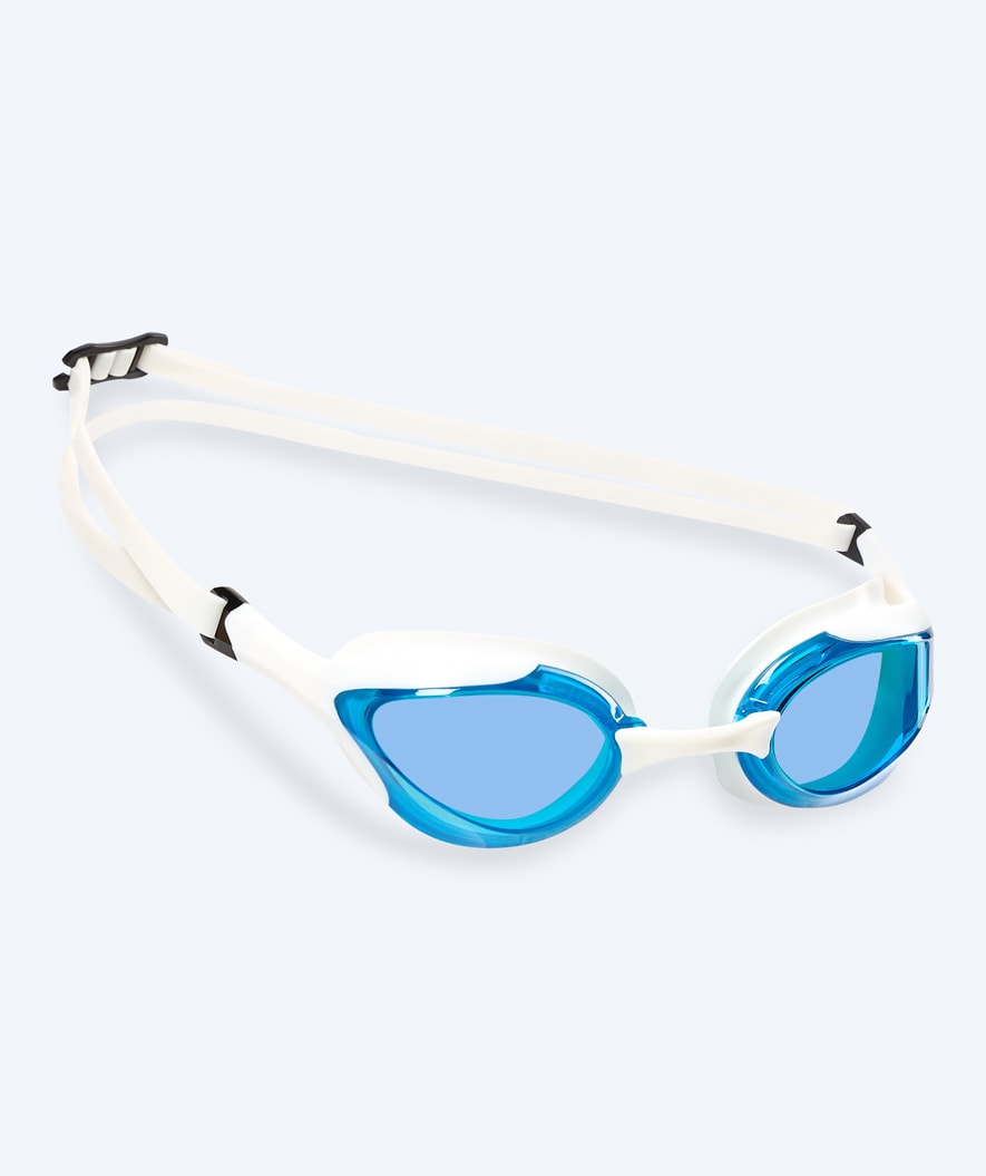 Watery Elite Schwimmbrille - Murphy Active - Weiß/blau