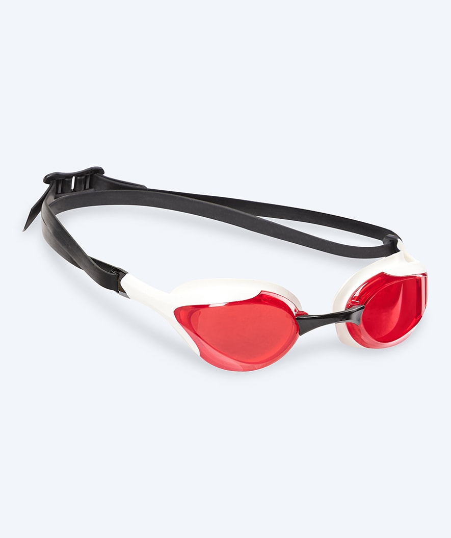 Watery Elite Schwimmbrillen - Murphy Active - Weiss/Rosa
