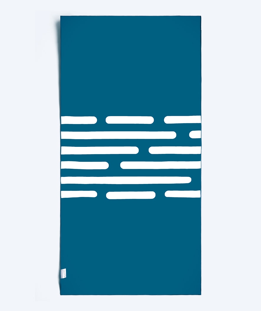 Watery Mikrofaser Badetuch (160 x 80 cm) - Eco Nebraska - Blau