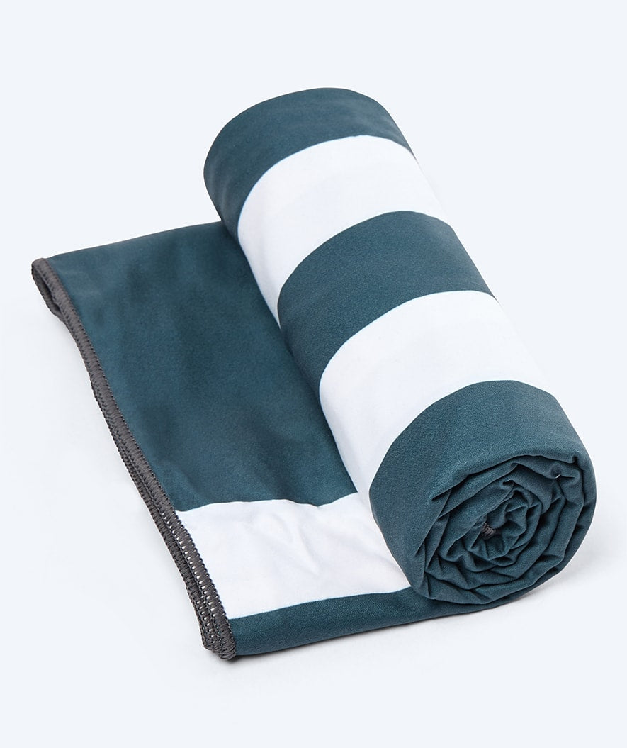 Watery Mikrofaser Badehandtuch (160 x 80 cm) - Eco Nebraska - Dunkelblau