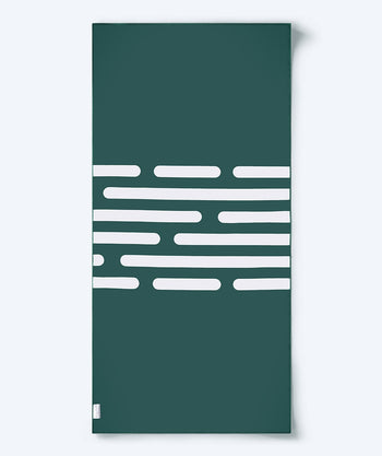 Watery Mikrofaser Badetuch (160 x 80 cm) - Eco Nebraska - Dust Grün