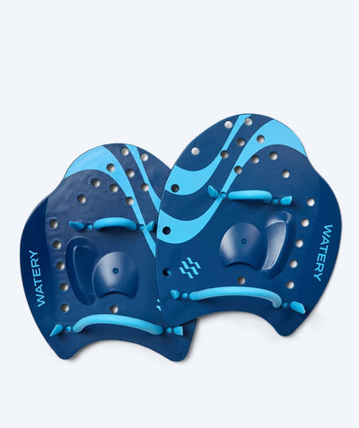 Watery Handpaddles - Orwin - Donkerblau