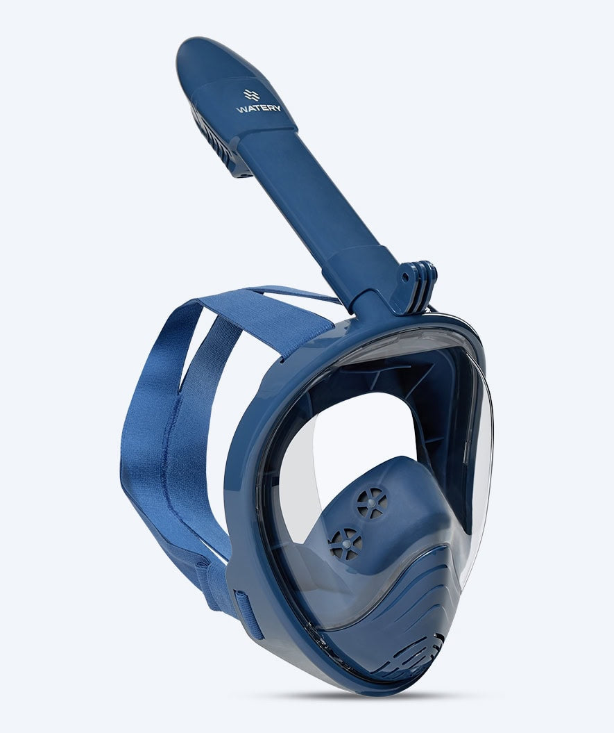 Watery Vollgesichtstauchmaske für Kinder - Oxygen - Donkerblau