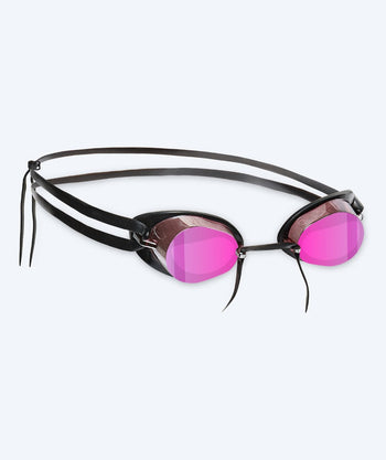 Watery Schwimmbrille - Proflex Swedish Mirror - Rosa/Rosa