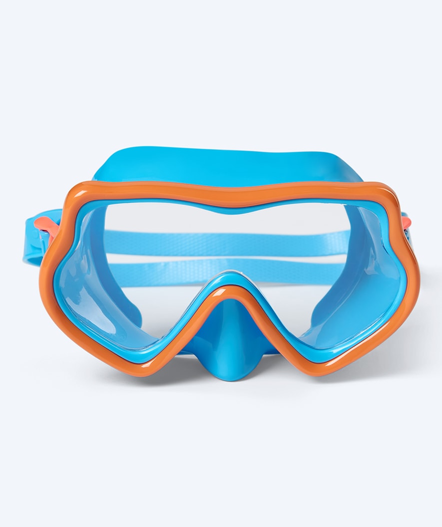 Watery Tauchmaske für Kinder (4-10) - Pulina - Blau/orange