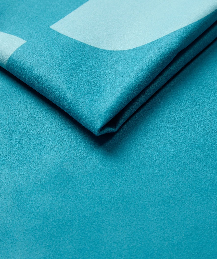 Watery Mikrofaser Badehandtuch (175 x 110 cm) - Rafferty - Ocean Blue