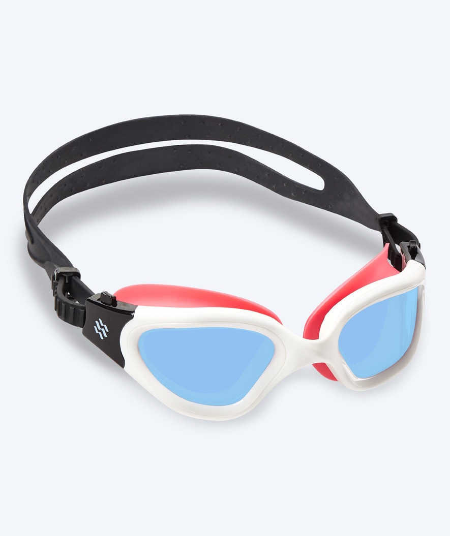 Watery Schwimmbrille fürs Training - Raven Active - Pink/hellblau