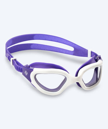 Watery Schwimmbrille für Freizeitschwimmer - Raven Active - Lila/Klar