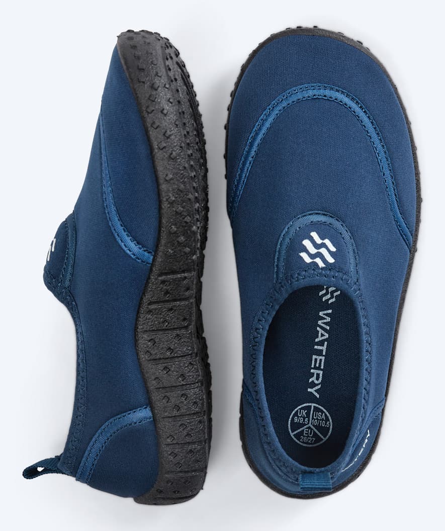 Watery Schwimmschuhe für Kinder - Rocky - Dunkelblau