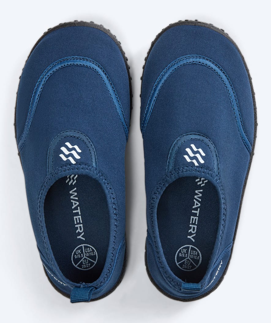 Watery Schwimmschuhe für Kinder - Rocky - Dunkelblau