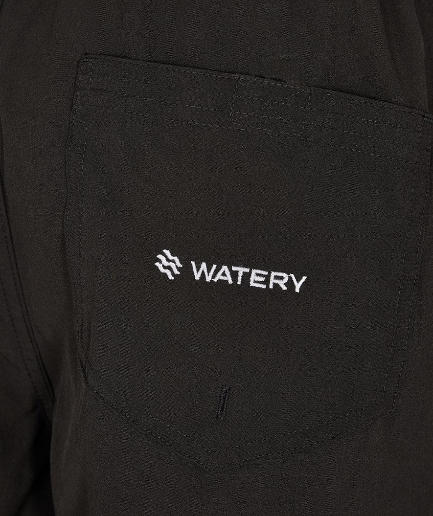 Watery Badeshorts für Herren - Signature Eco - Schwarz