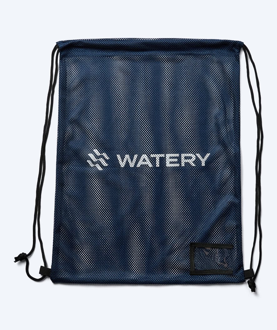 Watery Netzbeutel zum Schwimmen - Simple Mesh - Dunkelblau