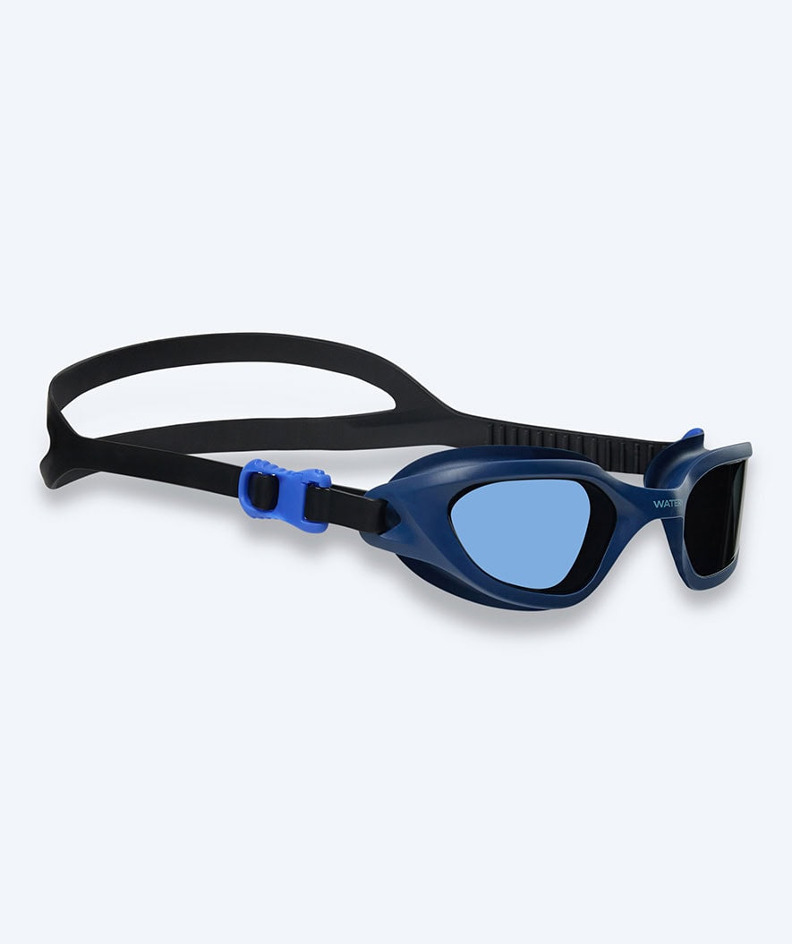 Watery Schwimmbrille für Freizeitschwimmer - Sonar - Dunkelblau/blau
