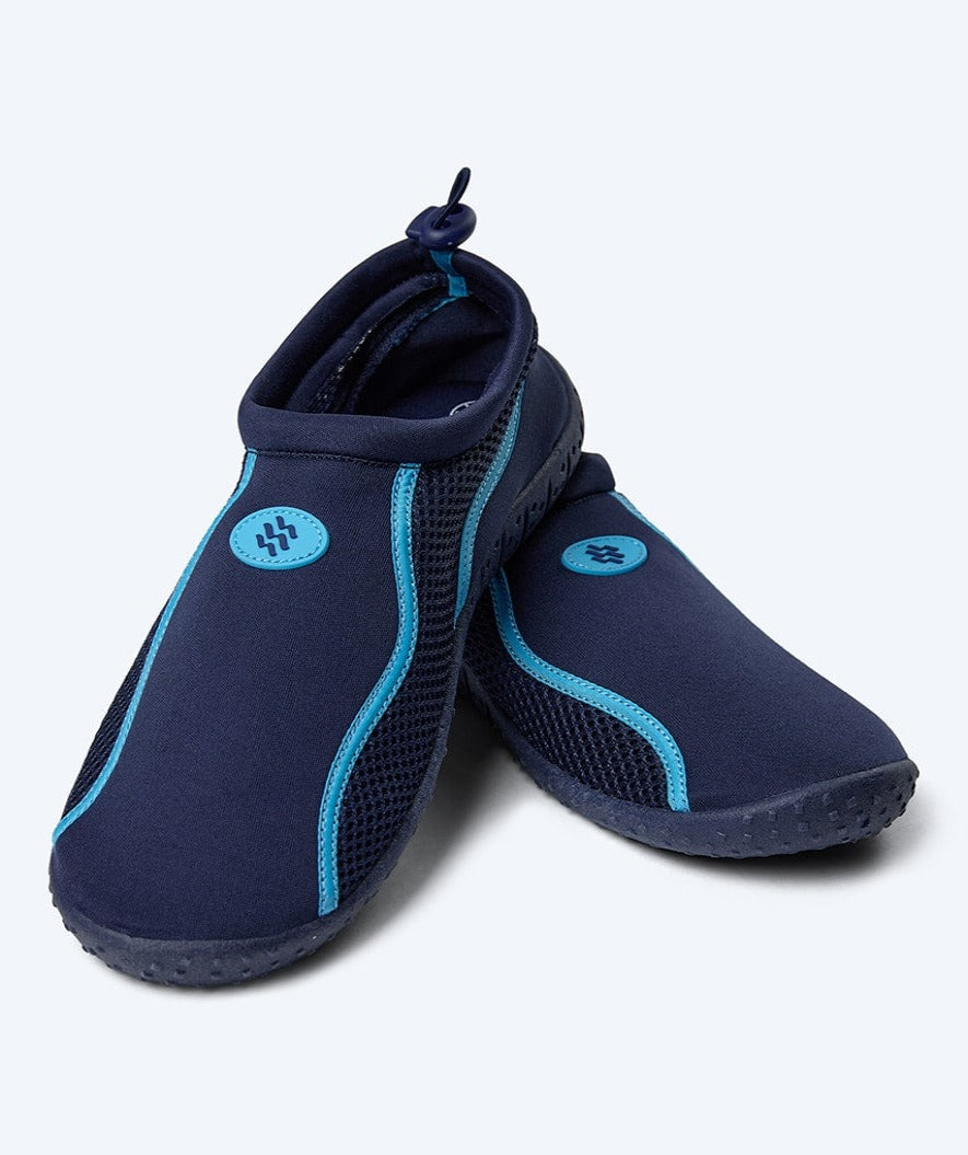 Watery Badeschuhe für Erwachsene - Spinner - Dunkelblau/blau