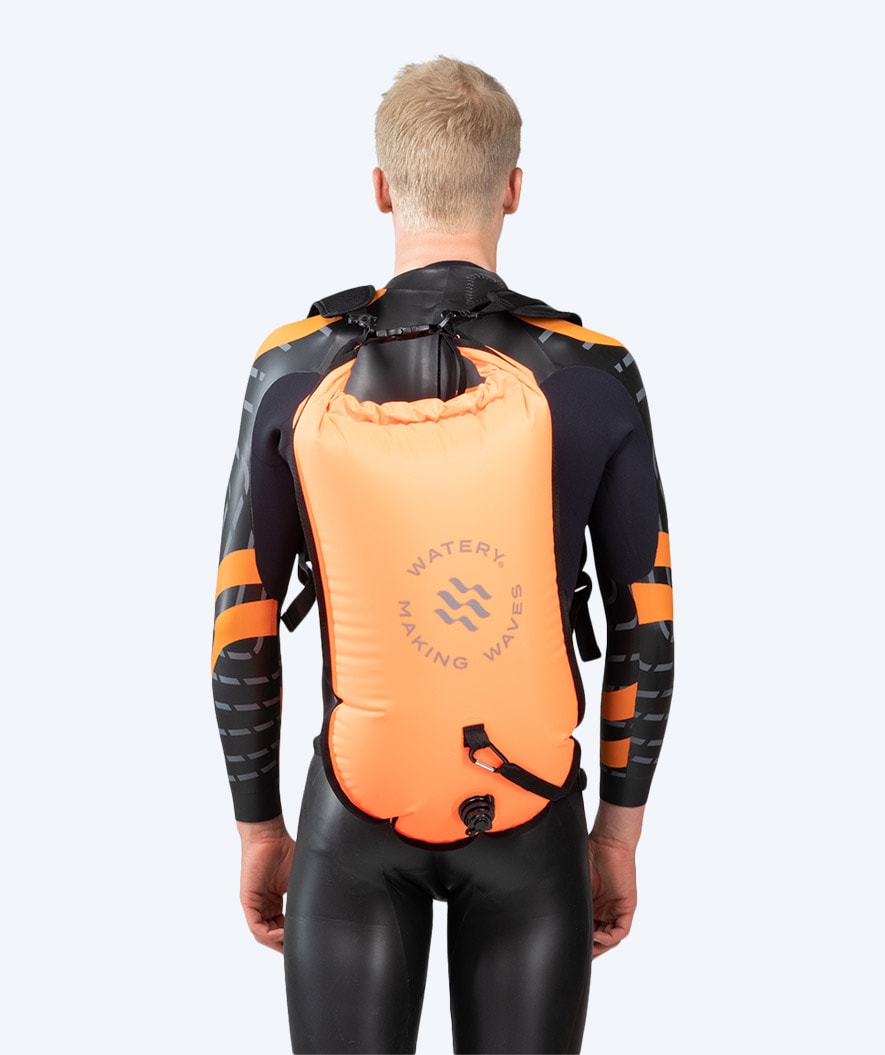 Watery Schwimmboje - Swim&Run 35L - Orange