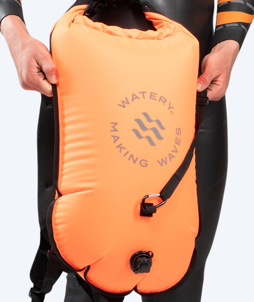 Watery Schwimmboje - Swim&Run 35L - Orange