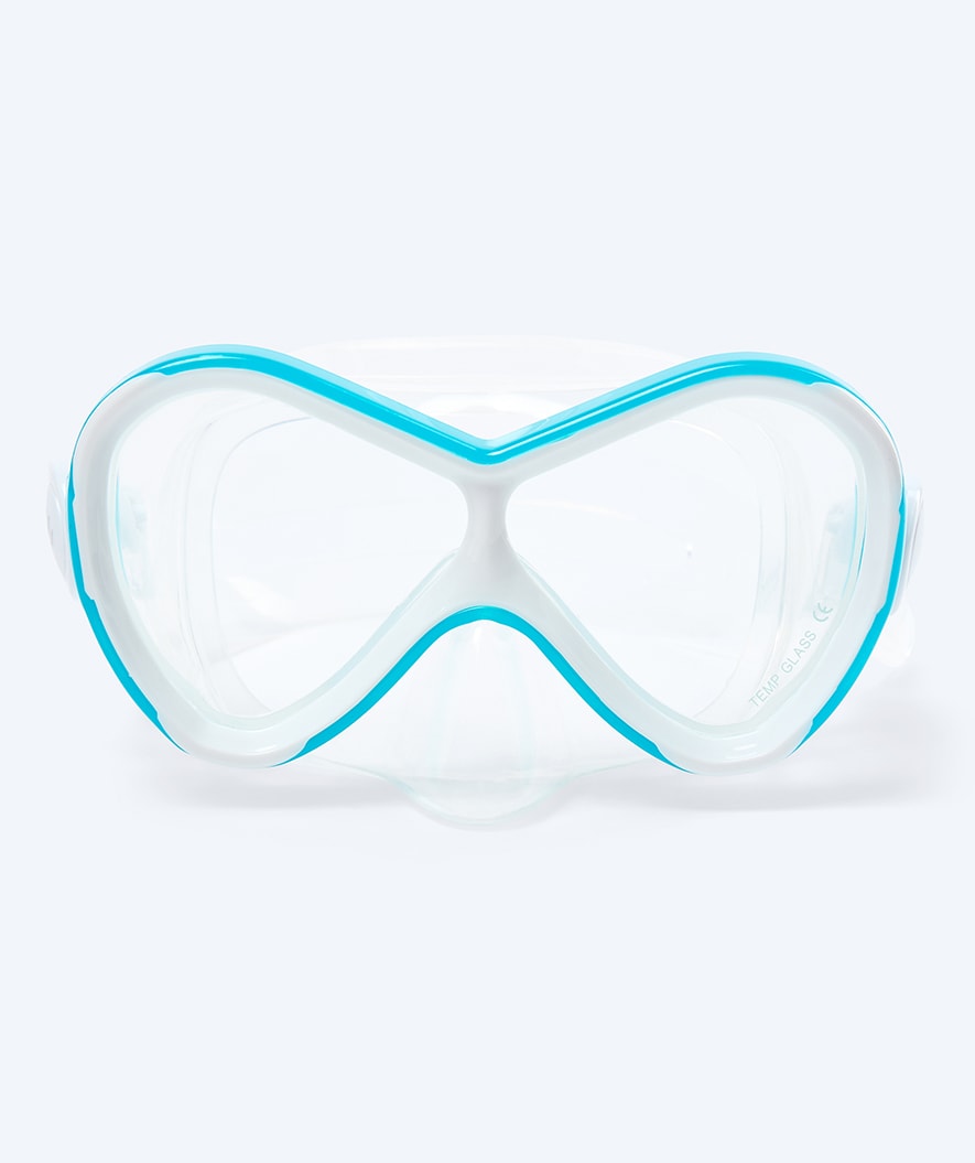Watery Combo Schnorchelset für Kinder - Triton Full-dry - Hellblau