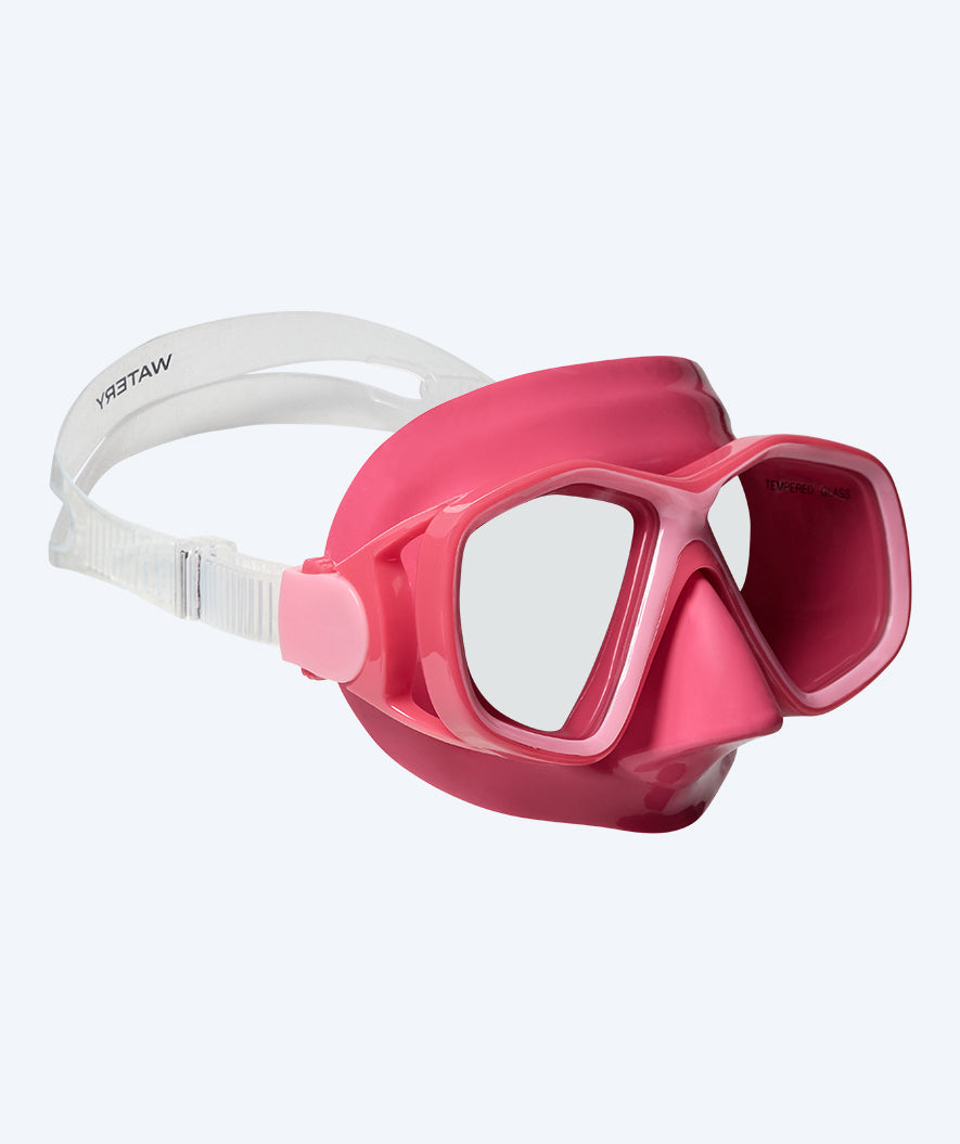 Watery Tauchmaske für Kinder (4-10) - Tropical - Rosa