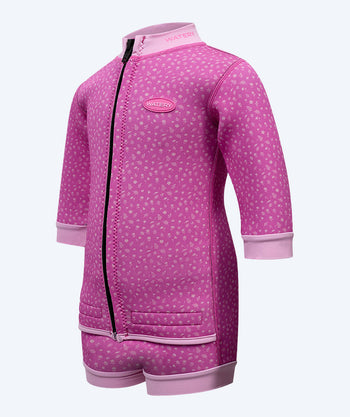 Watery Neoprenanzug für Babys - Tropical Wrap'n Nappy - Rosa
