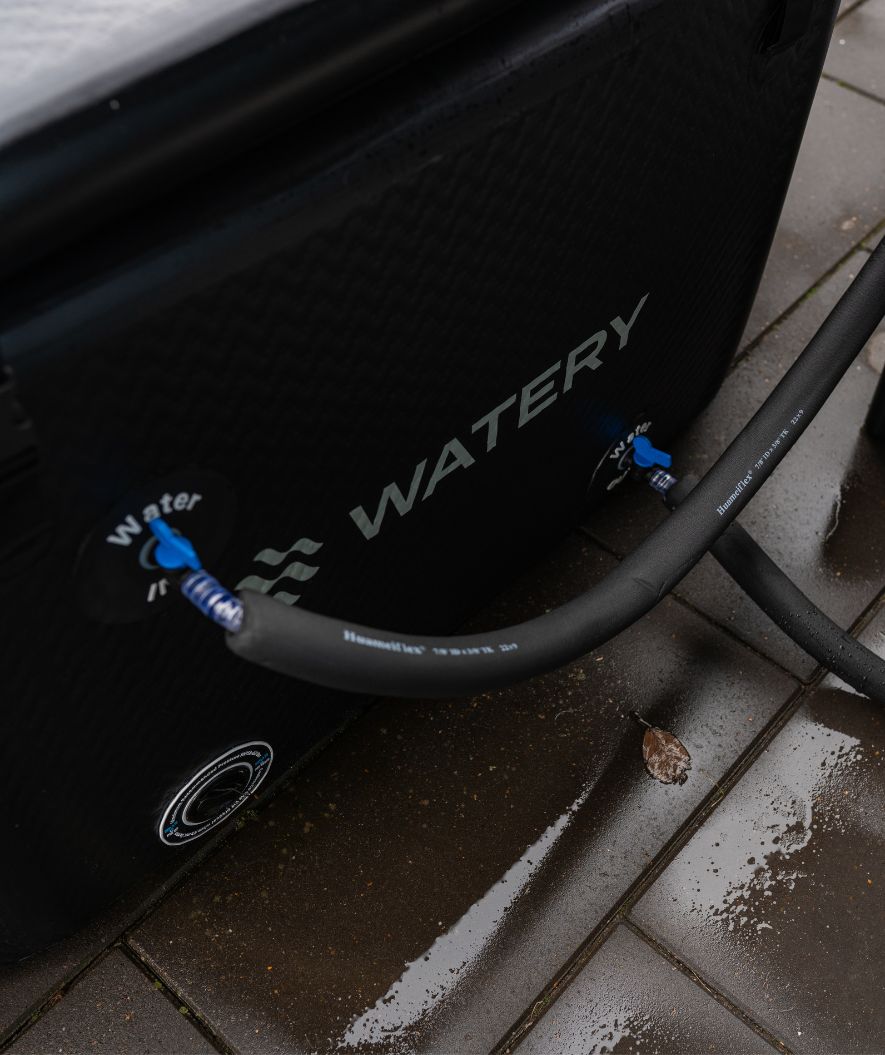 Watery Kühlsystem für Eiswannen & Eistonnen - Dense Cooler - Schwarz