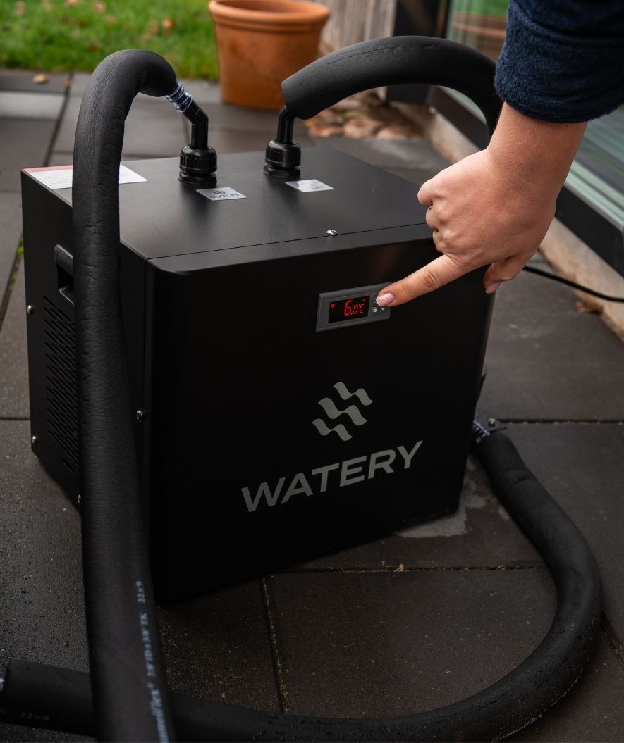 Watery Kühlsystem für Eiswannen & Eistonnen - Dense Cooler - Schwarz