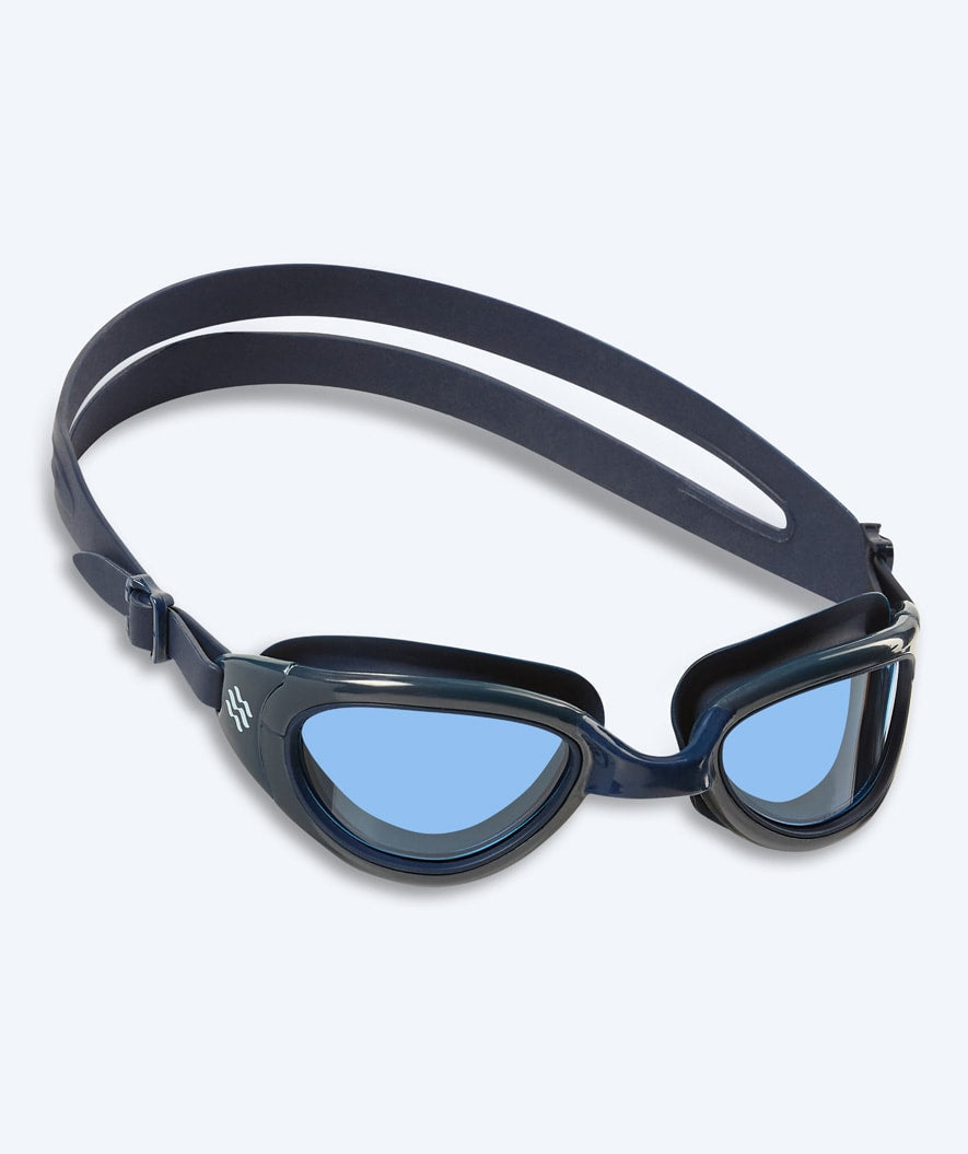 Watery Schwimmbrille für Freizeitschwimmer - Wade Active - Dunkelblau/Blau