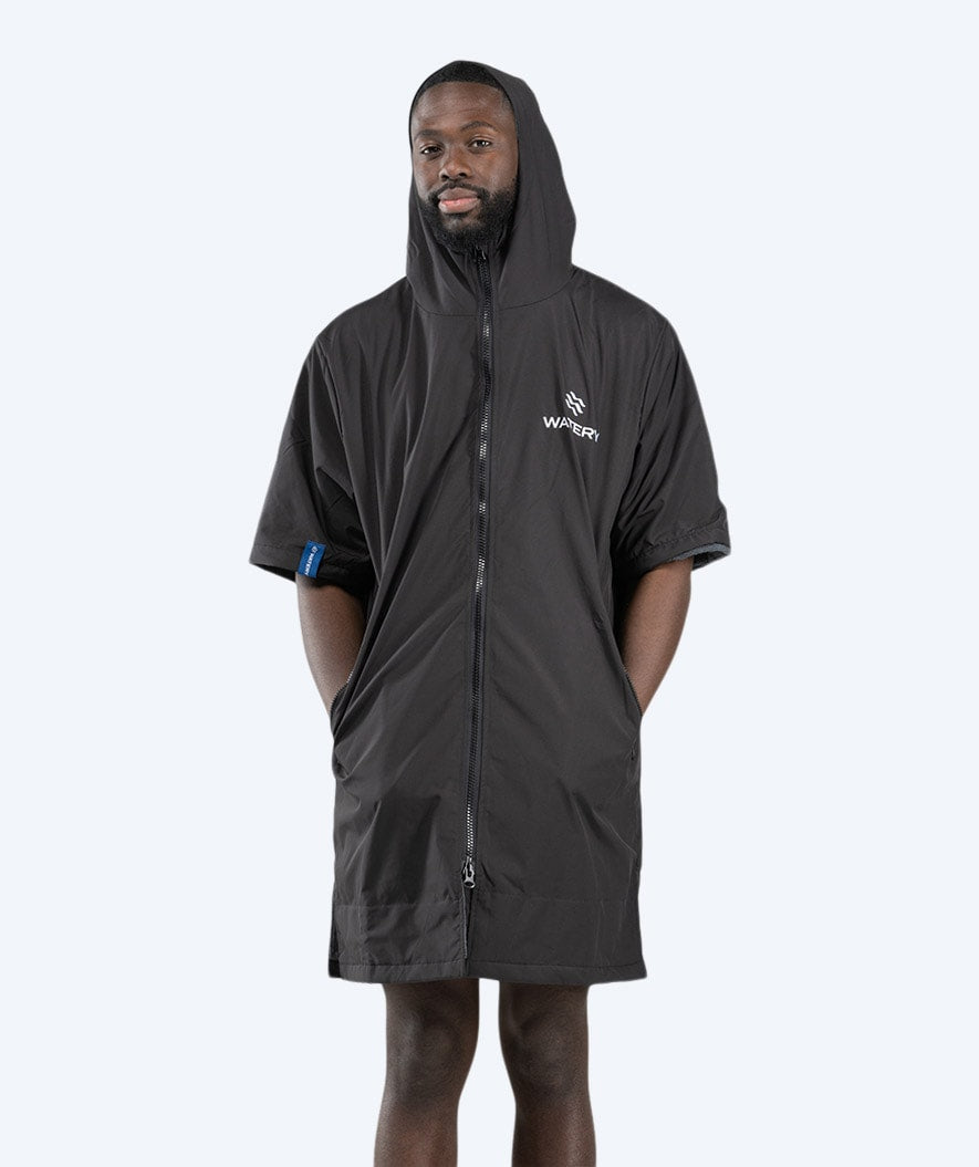 Watery Surf poncho - Wasserdicht - Schwarz