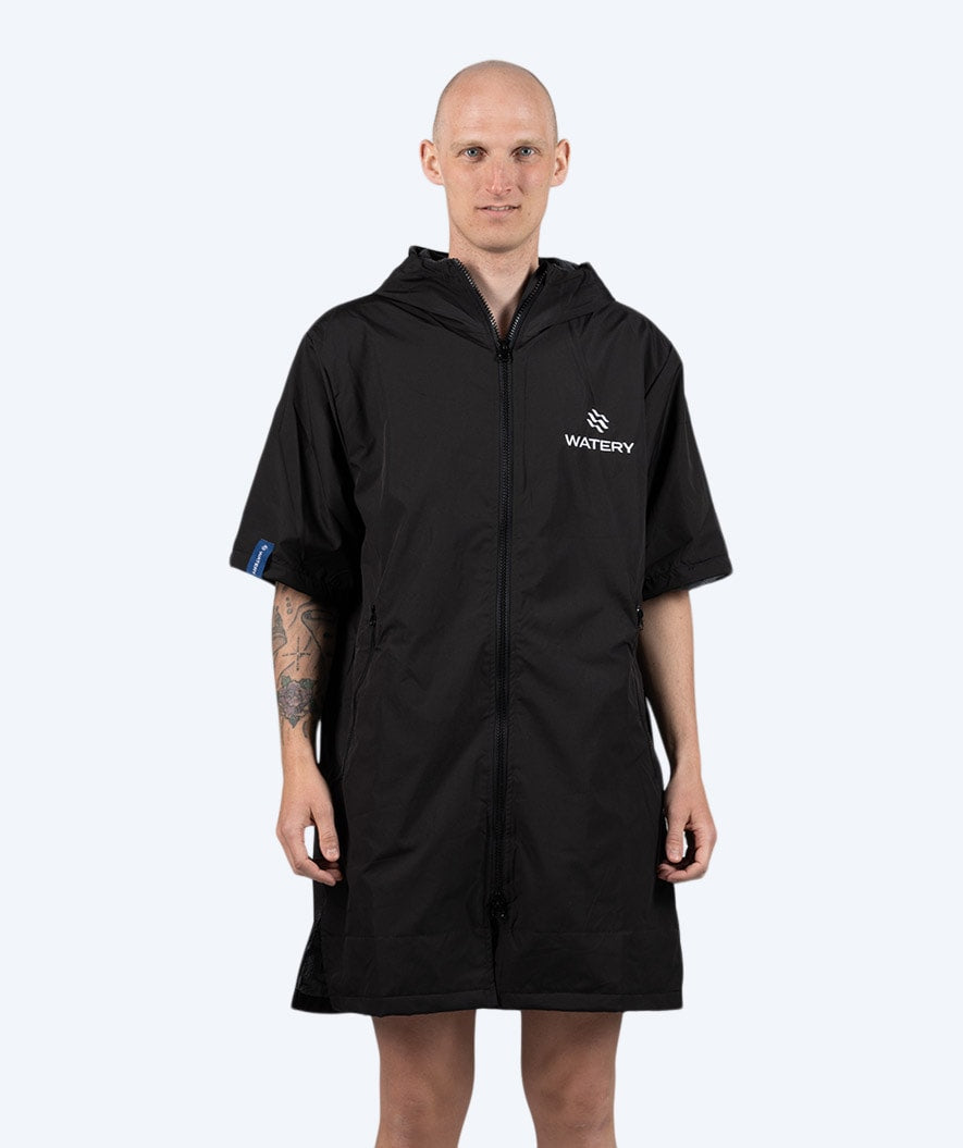 Watery Surf poncho - Wasserdicht - Schwarz