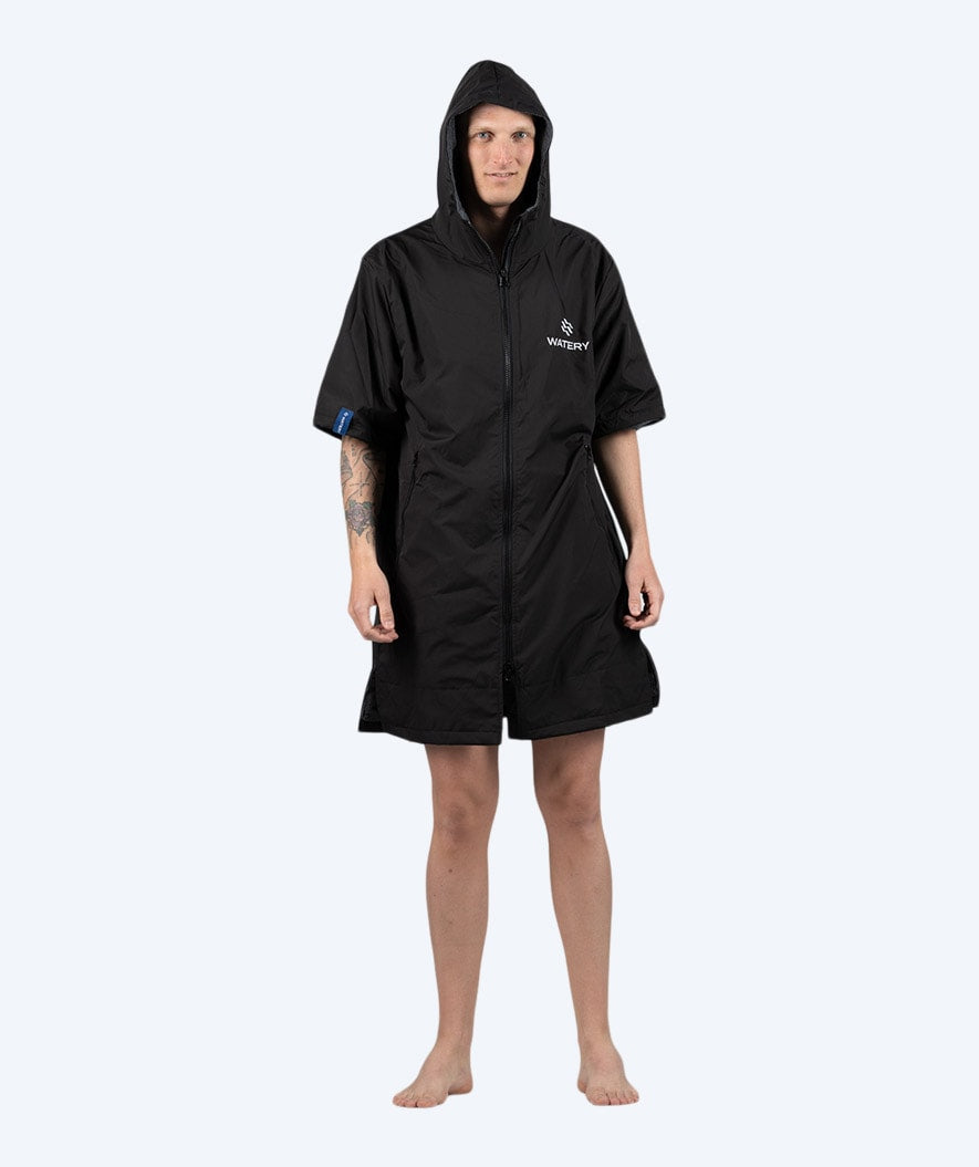 Watery Surf poncho - Wasserdicht - Schwarz